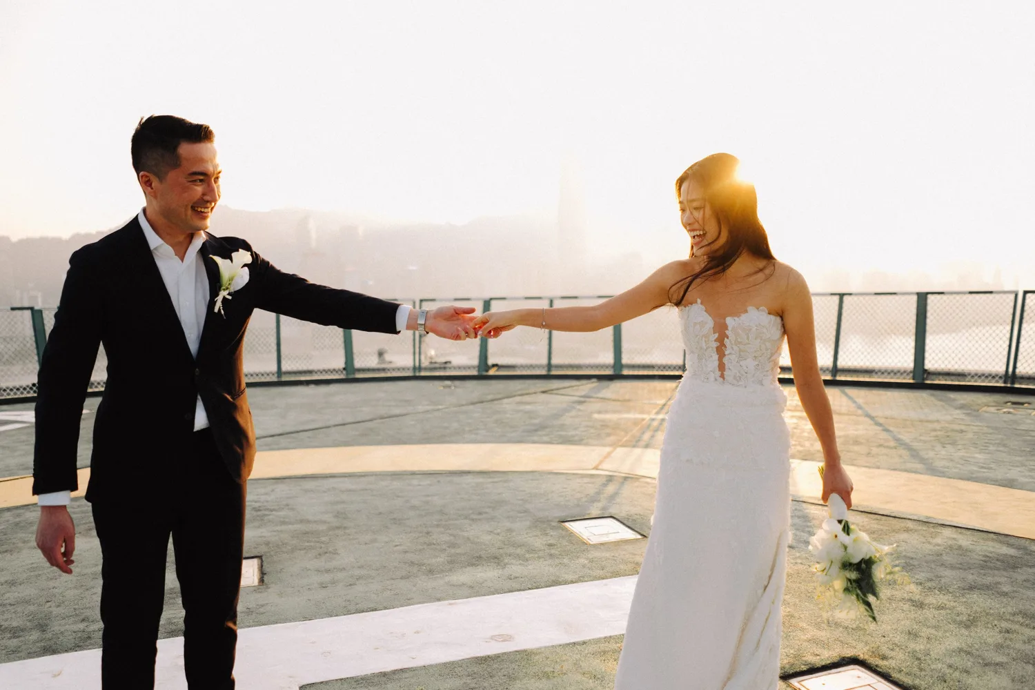 The Peninsula Hong Kong｜半島酒店直升機坪婚禮